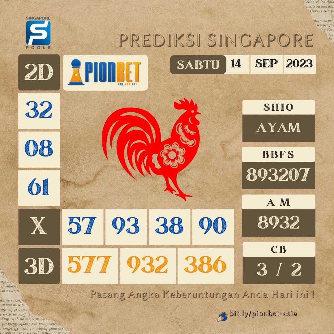 Prediksi SGP : Bocoran SGP jitu, Angka Main SGP | 14 September 2024