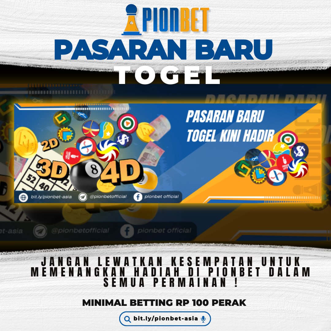 pasaran togel pionbet